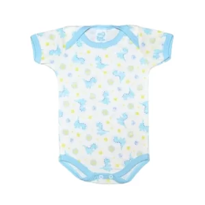 Body Ribana Canelada Estampada Curto