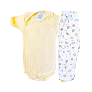 Conjunto Body Curto / Mijão Estampado