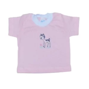 Camiseta Bordada Curto