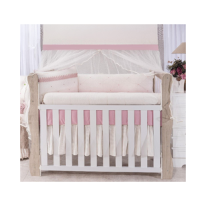 Kit Berço Super Luxo Monrealle Bege (10 Peças)
