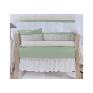 Kit Berço Super Luxo Madri Oliva (10 peças)