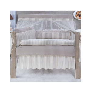 Kit Berço Super Luxo Nobreza Bege  (10 peças)