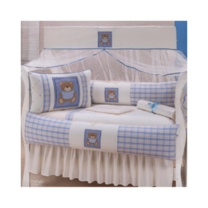 Kit Berço Super Luxo Theo Bege (10 peças)